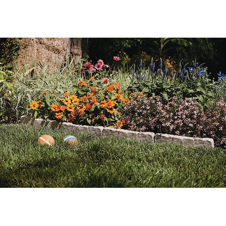 Suncast Suncast 10 ft. L X 5.75 in. H Resin Taupe Marble Lawn Edging BSE10TG